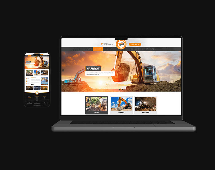 Harfiyat Web Site Tasarım Çalışması