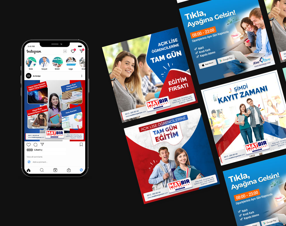Sosyal Medya Post Tasarımları