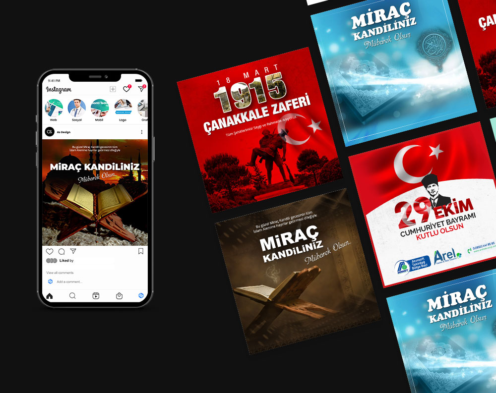 Sosyal Medya Post Tasarımları