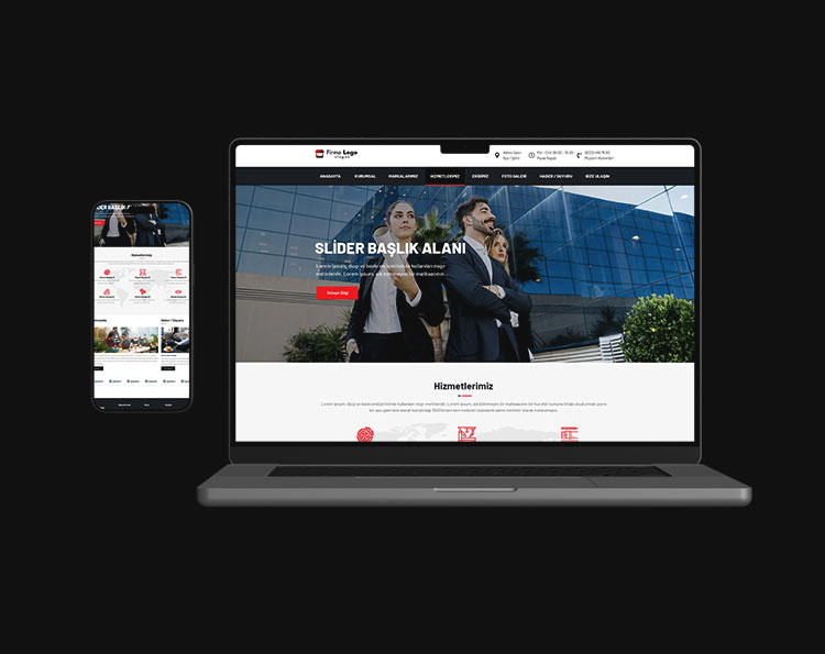 Kurumsal Web Sitesi Tasarımı